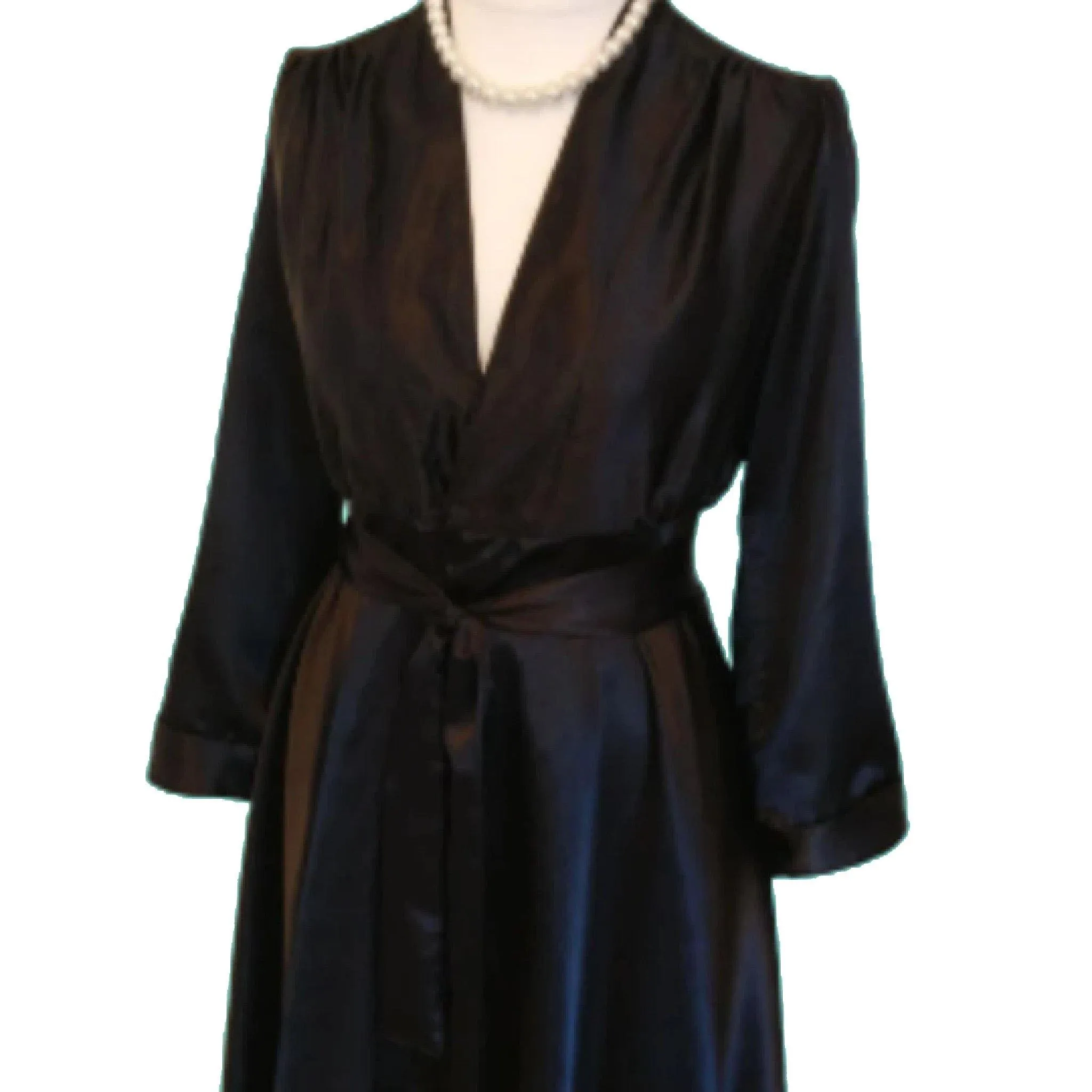 1940s Pattern -'Donna' Wrap Around Housecoat, Robe, Dressing Gown - Bust 36" (91.4cm)