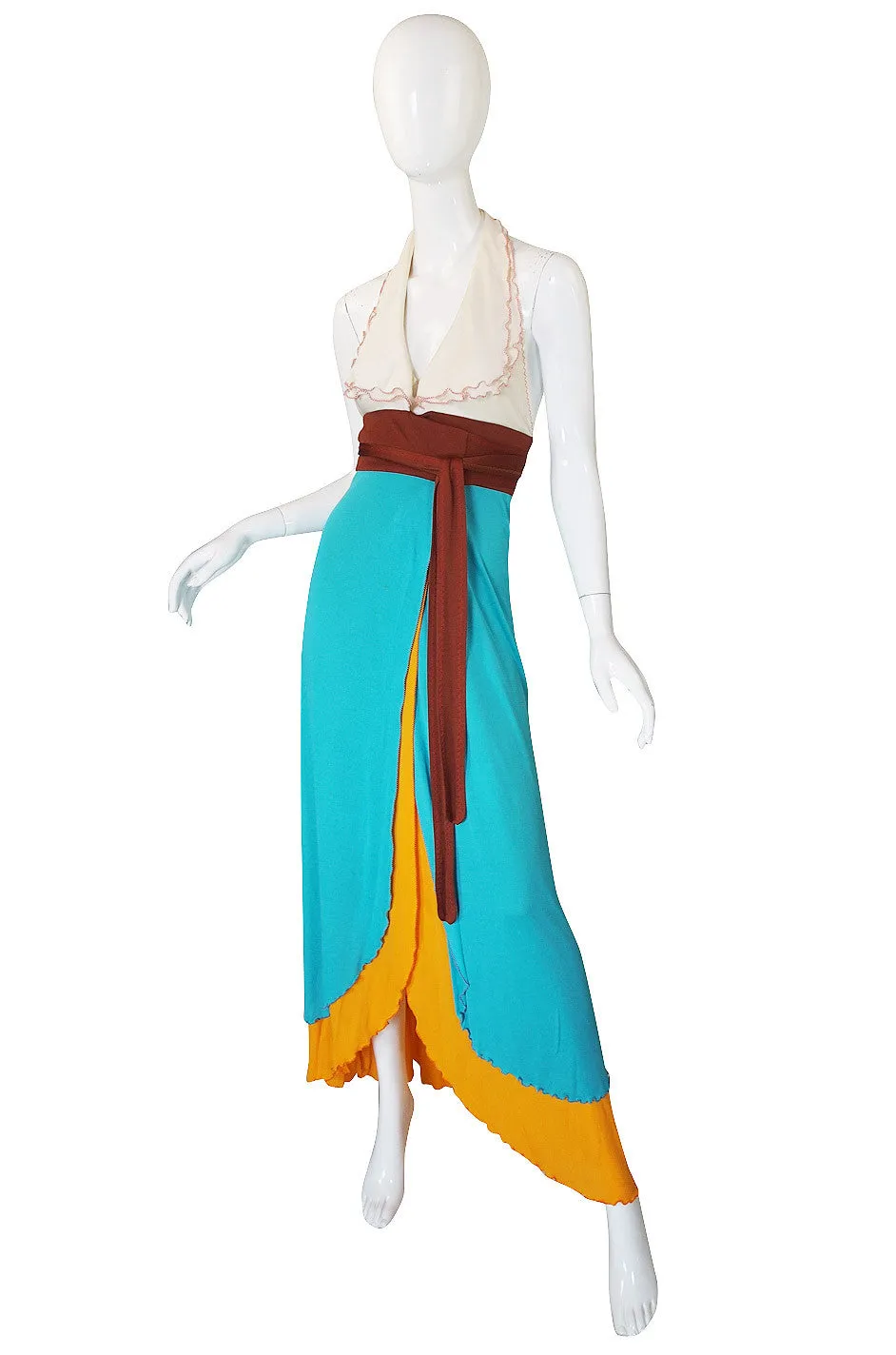 1972 Stephen Burrows Museum Exhibit Dress