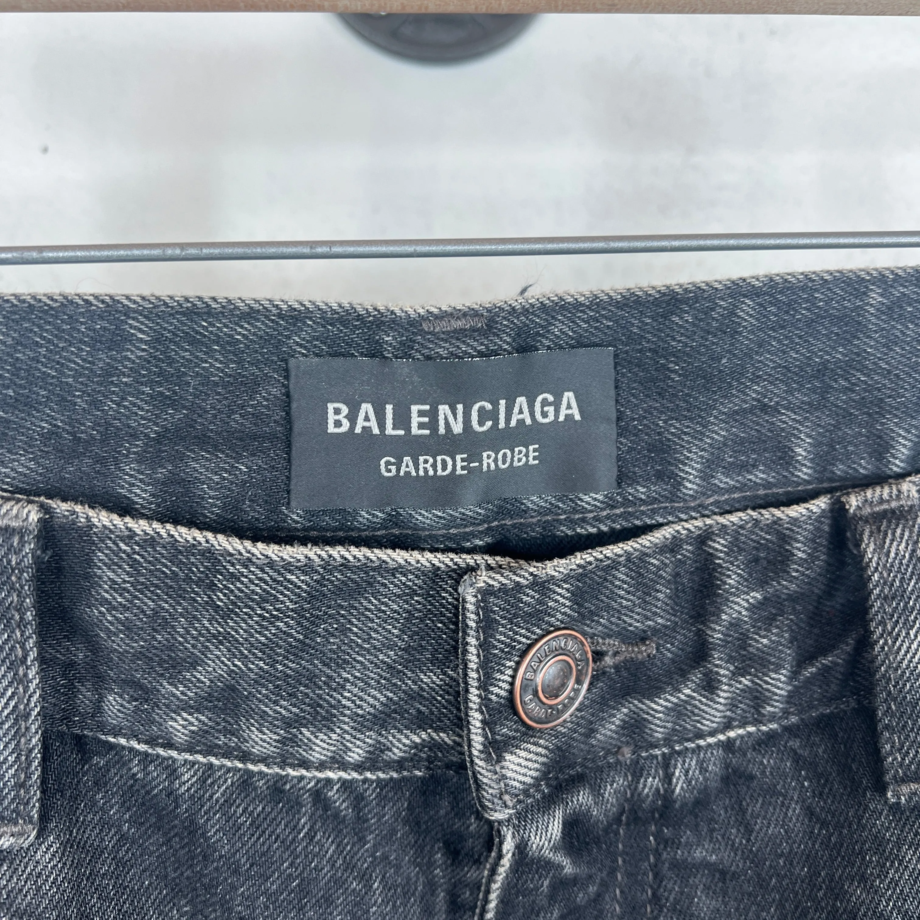 Balenciaga Garde Robe Flared Jeans