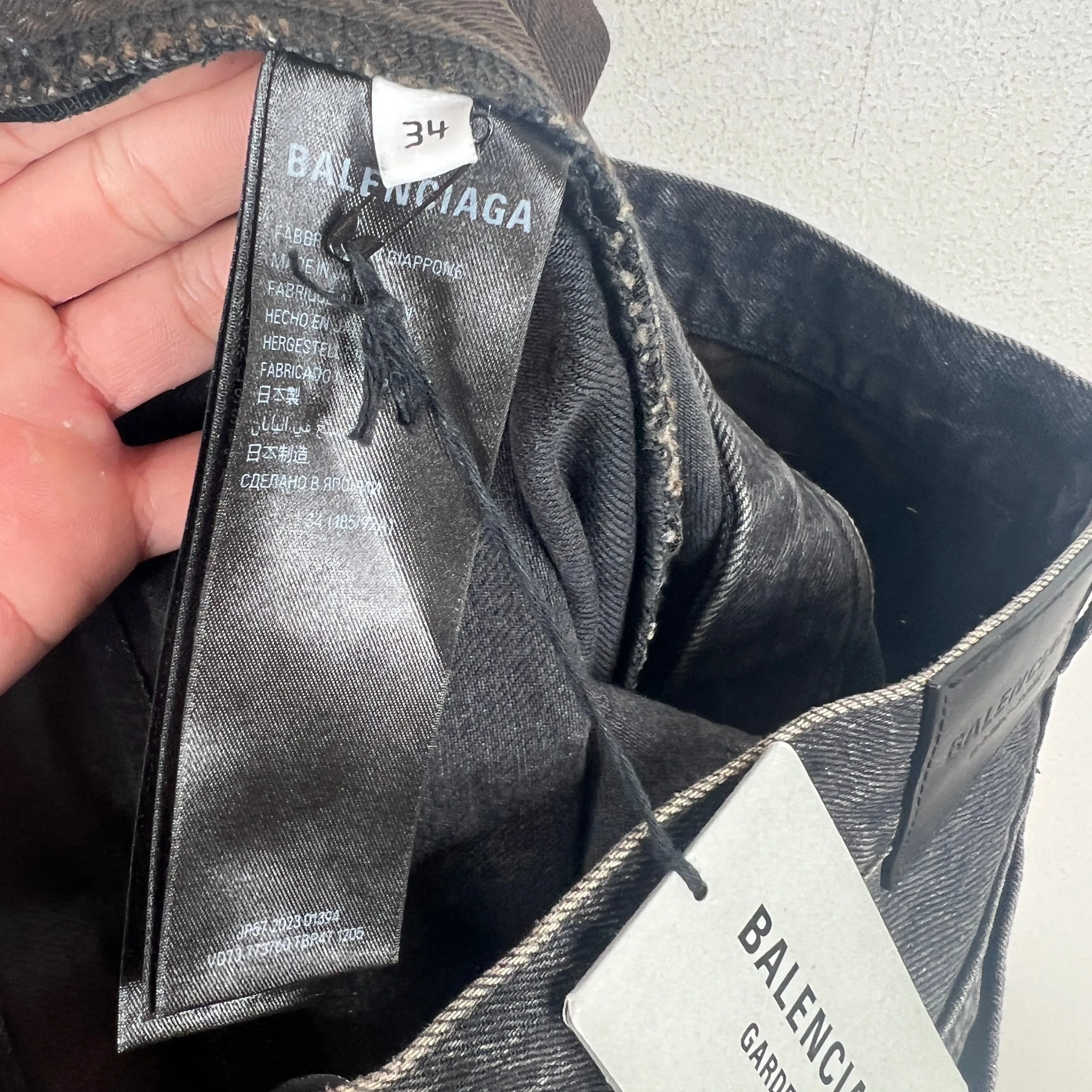 Balenciaga Garde Robe Flared Jeans