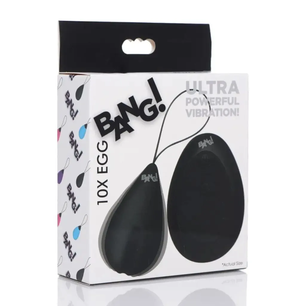 BANG! 10x Silicone Vibrating Egg