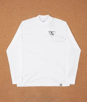 Carhartt Highneck Wish Long Sleeve T-Shirt - White / Black