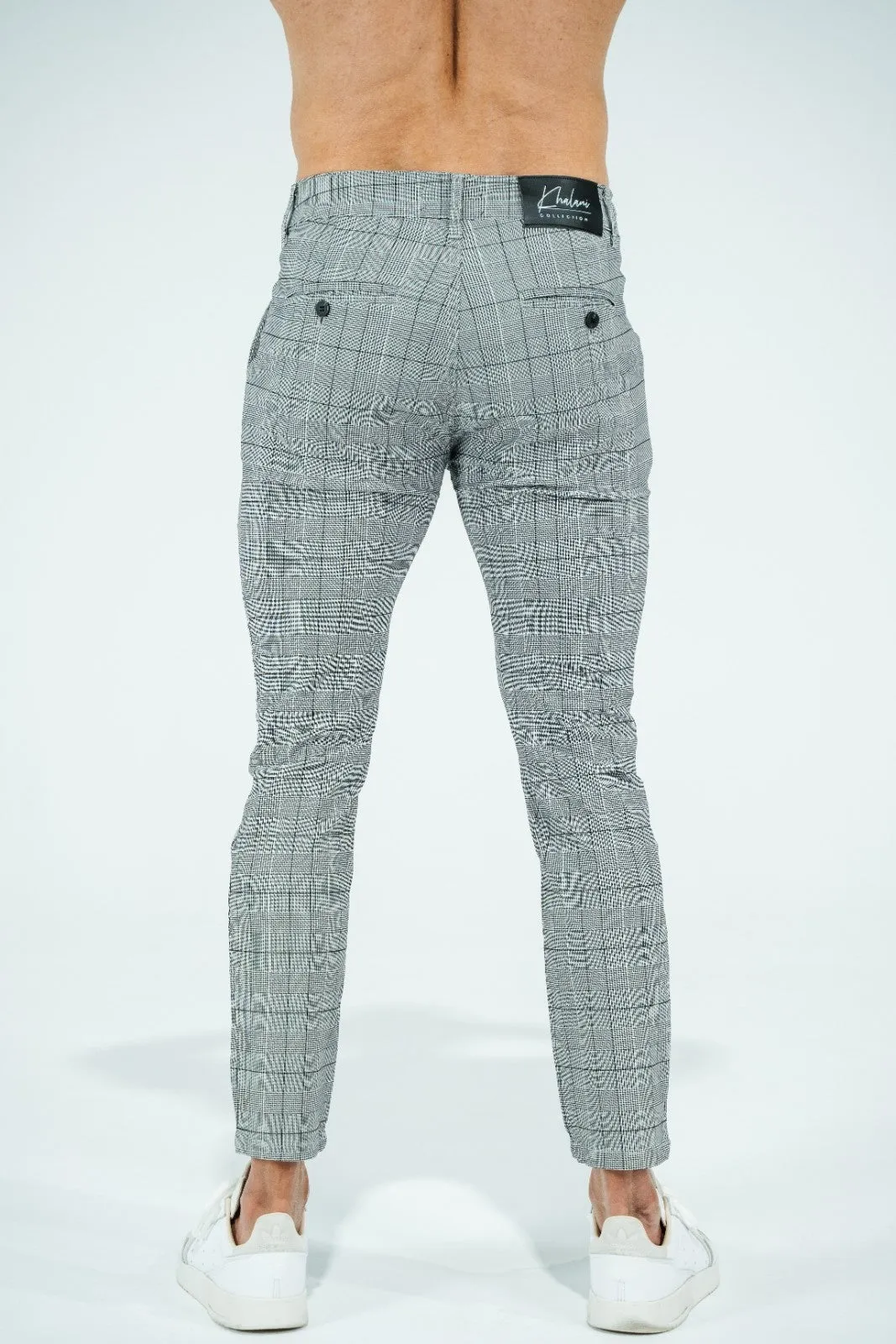Elegant stretch mens pants