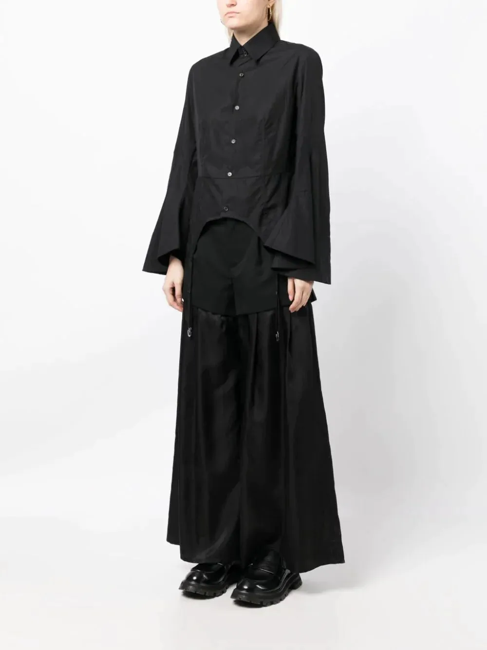 Flared Sleeve Blouse