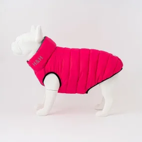 Hugo & Hudson Puffer Jacket Pink/Grey