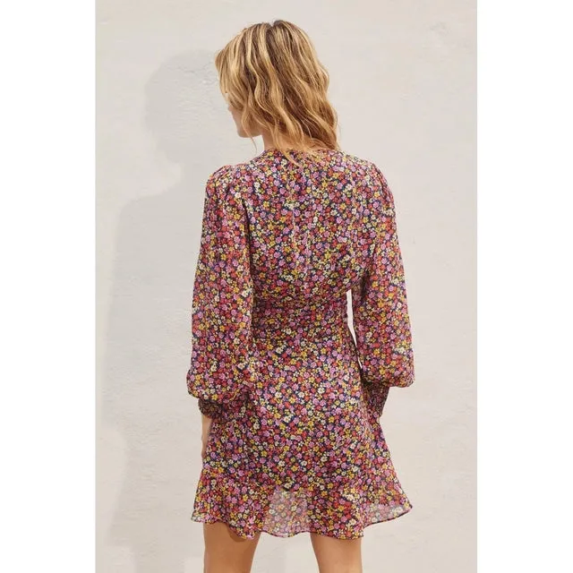 Indigo Ditsy Finn Dress