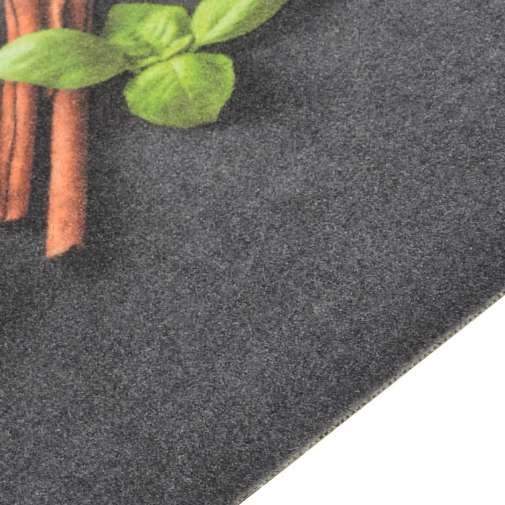 Kitchen Rug Washable Spices 60x180 cm Velvet