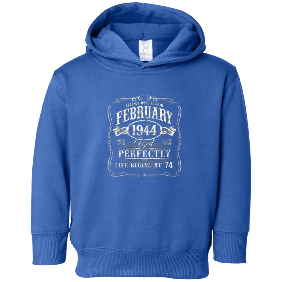 Legends Were Born In February 1944 T-Shirt 74th Birthday