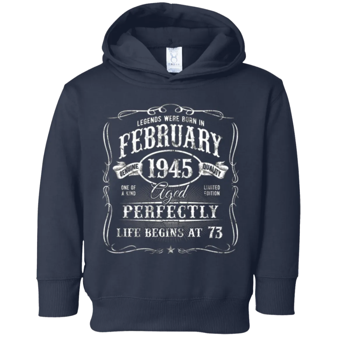 Legends Were Born In February 1945 T-Shirt 73rd Birthday
