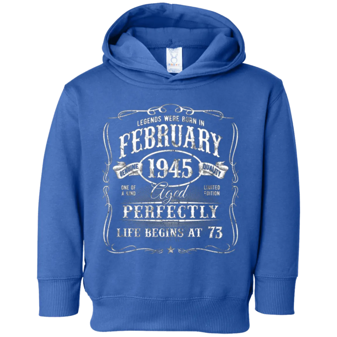 Legends Were Born In February 1945 T-Shirt 73rd Birthday