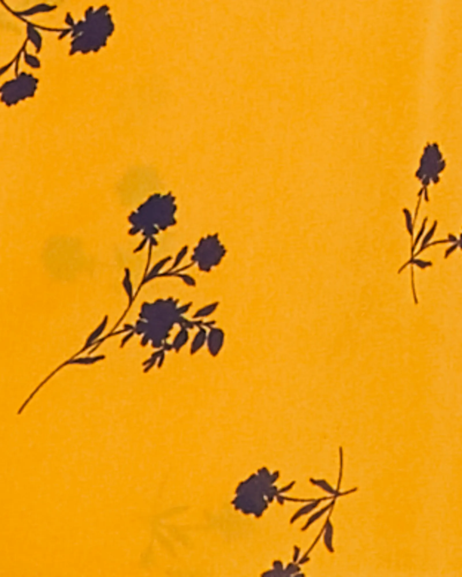Noeli V Neck Blouse | Yellow / Navy