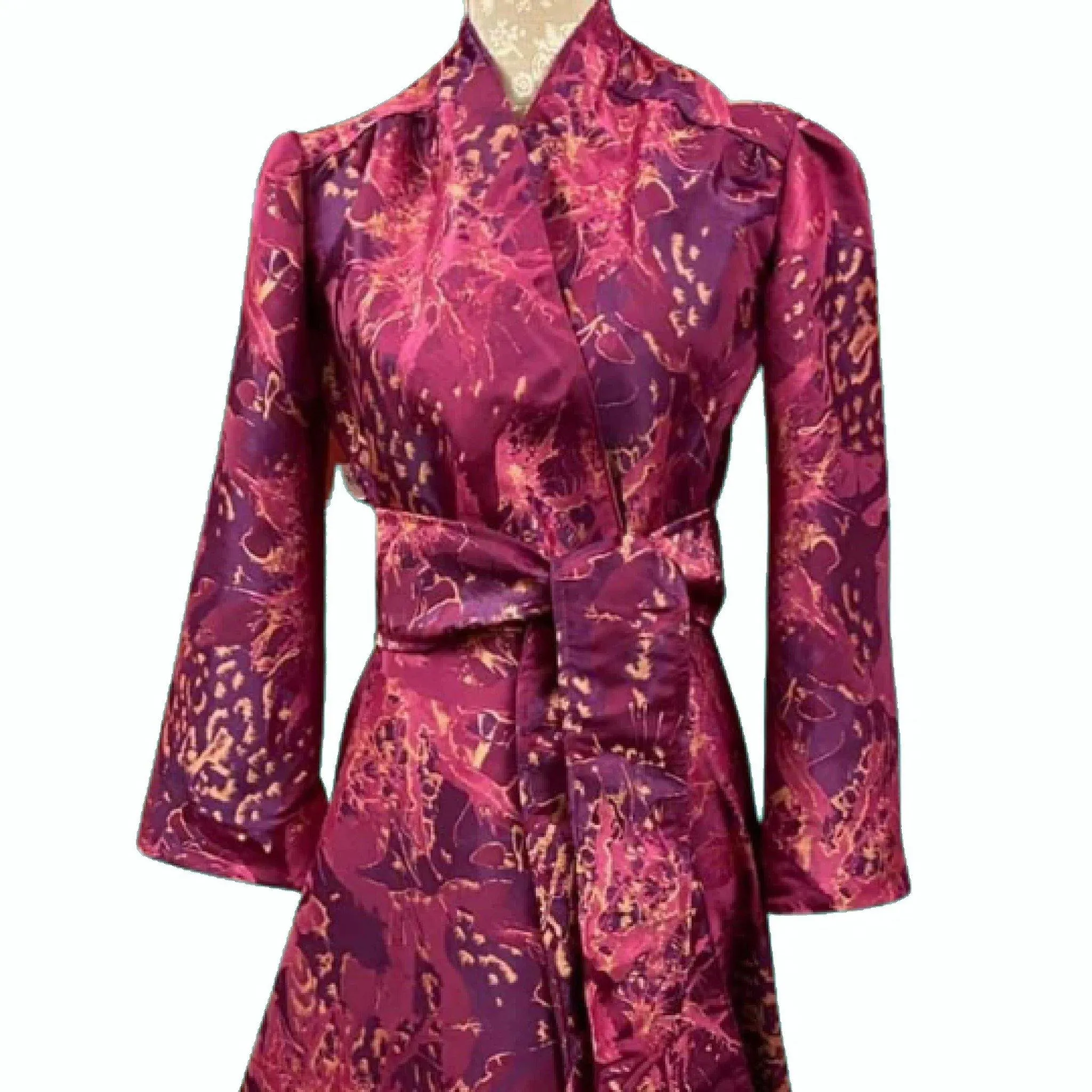 PDF - 1940's Pattern: 'Donna' Wrap Around Housecoat, Robe, Dressing Gown -  Bust 36” (91cm) - Download