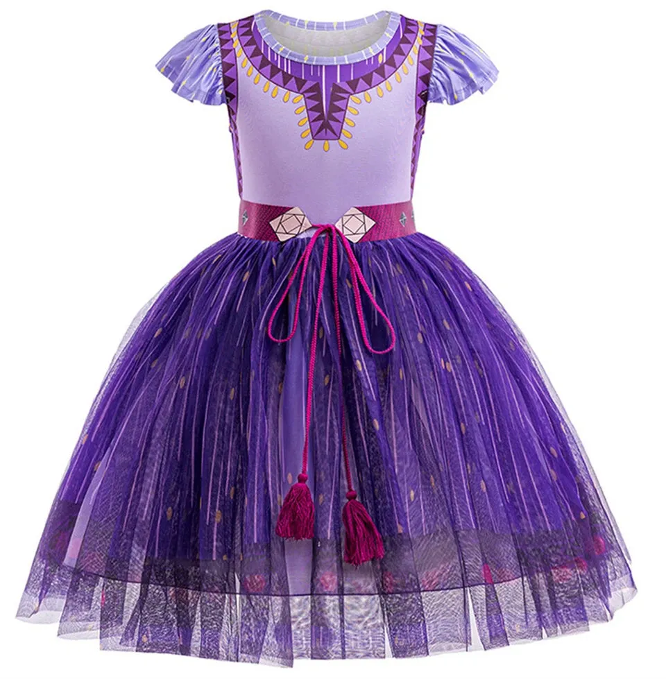 Princess Asha Halloween Dress Ups Costumes