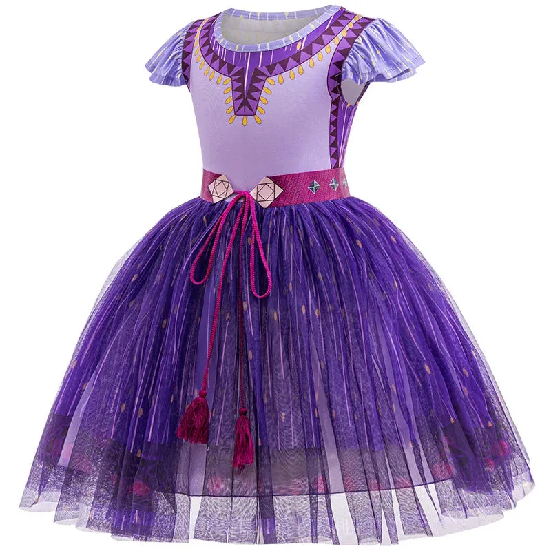 Princess Asha Halloween Dress Ups Costumes