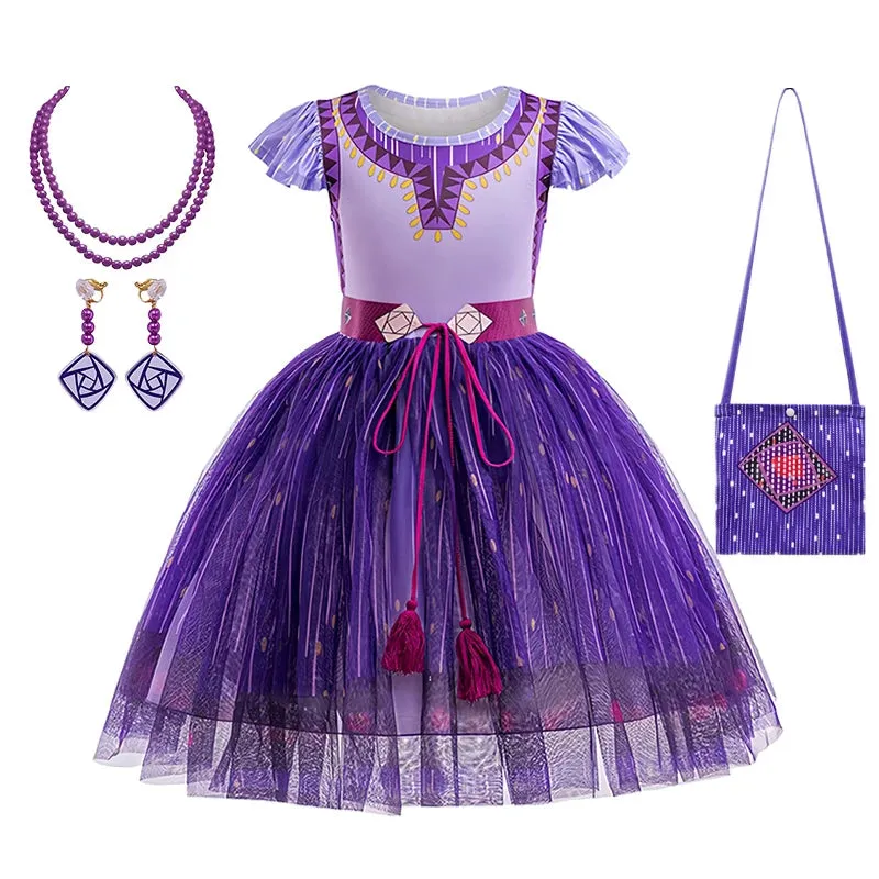 Princess Asha Halloween Dress Ups Costumes