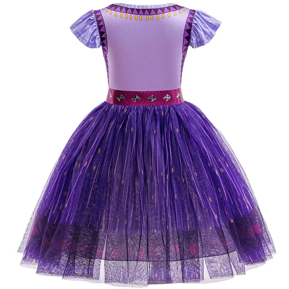 Princess Asha Halloween Dress Ups Costumes