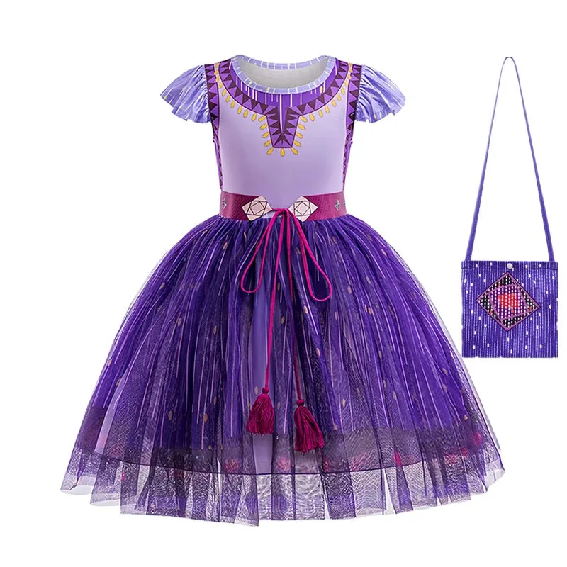 Princess Asha Halloween Dress Ups Costumes