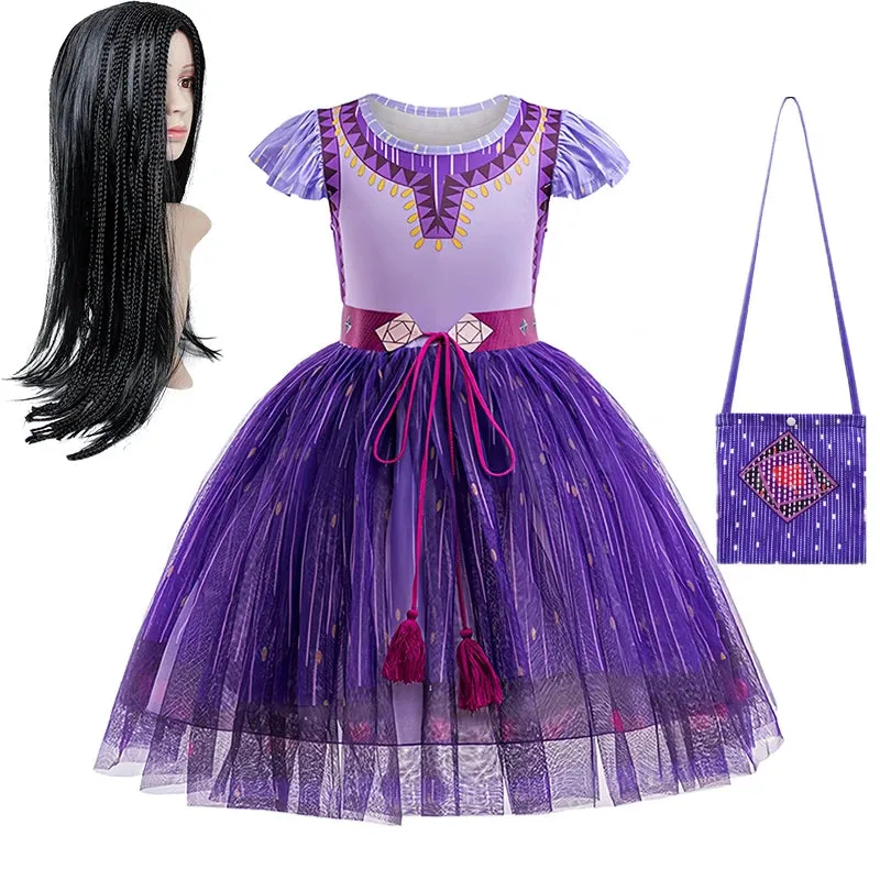 Princess Asha Halloween Dress Ups Costumes