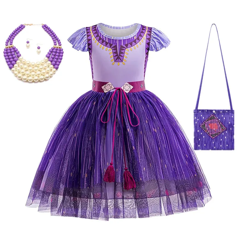 Princess Asha Halloween Dress Ups Costumes
