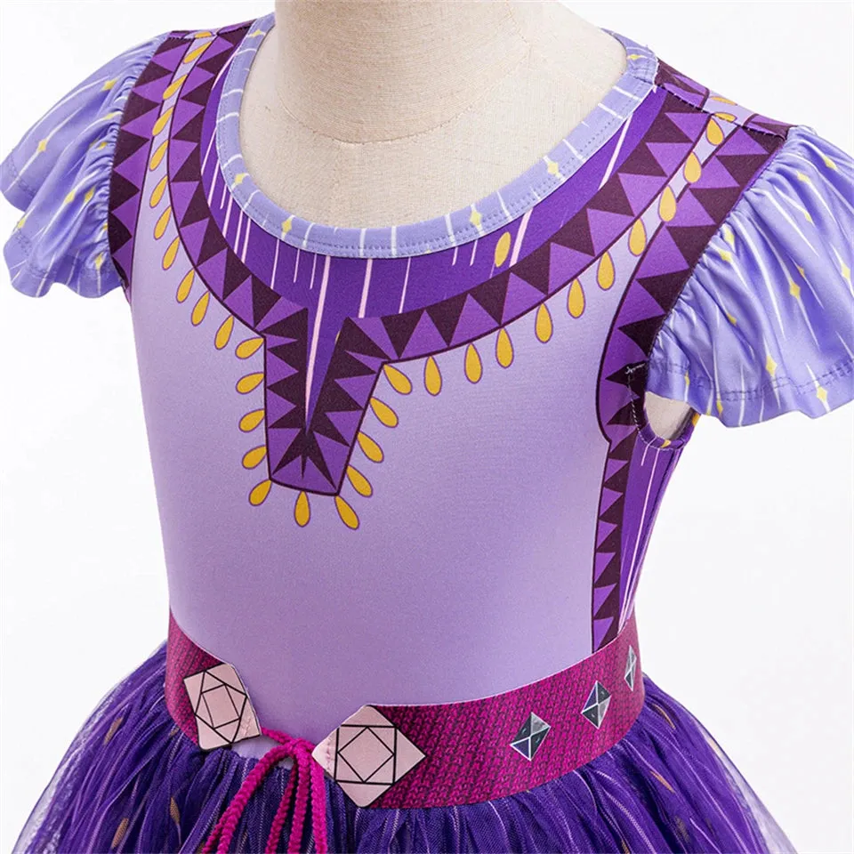 Princess Asha Halloween Dress Ups Costumes