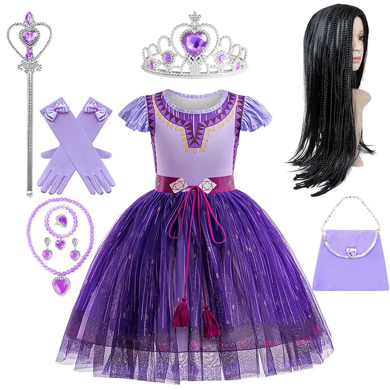 Princess Asha Halloween Dress Ups Costumes