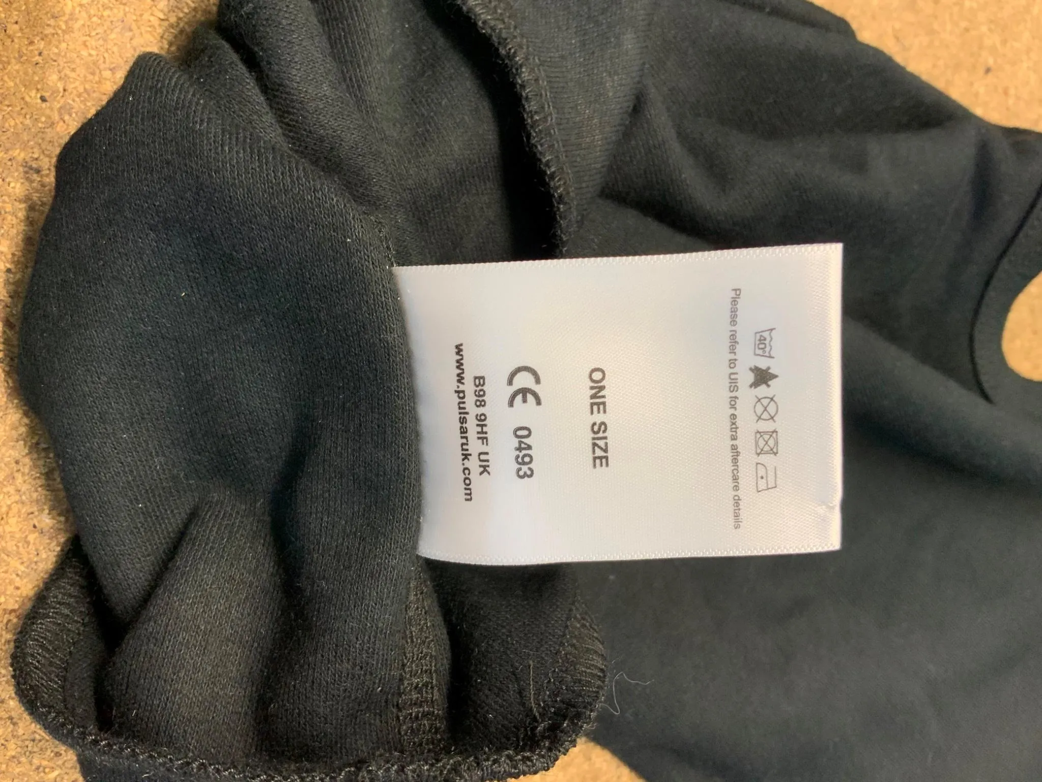 PULSAR® PROTAL Protex Flame Retardant Balaclava Black PULSARBLCVN