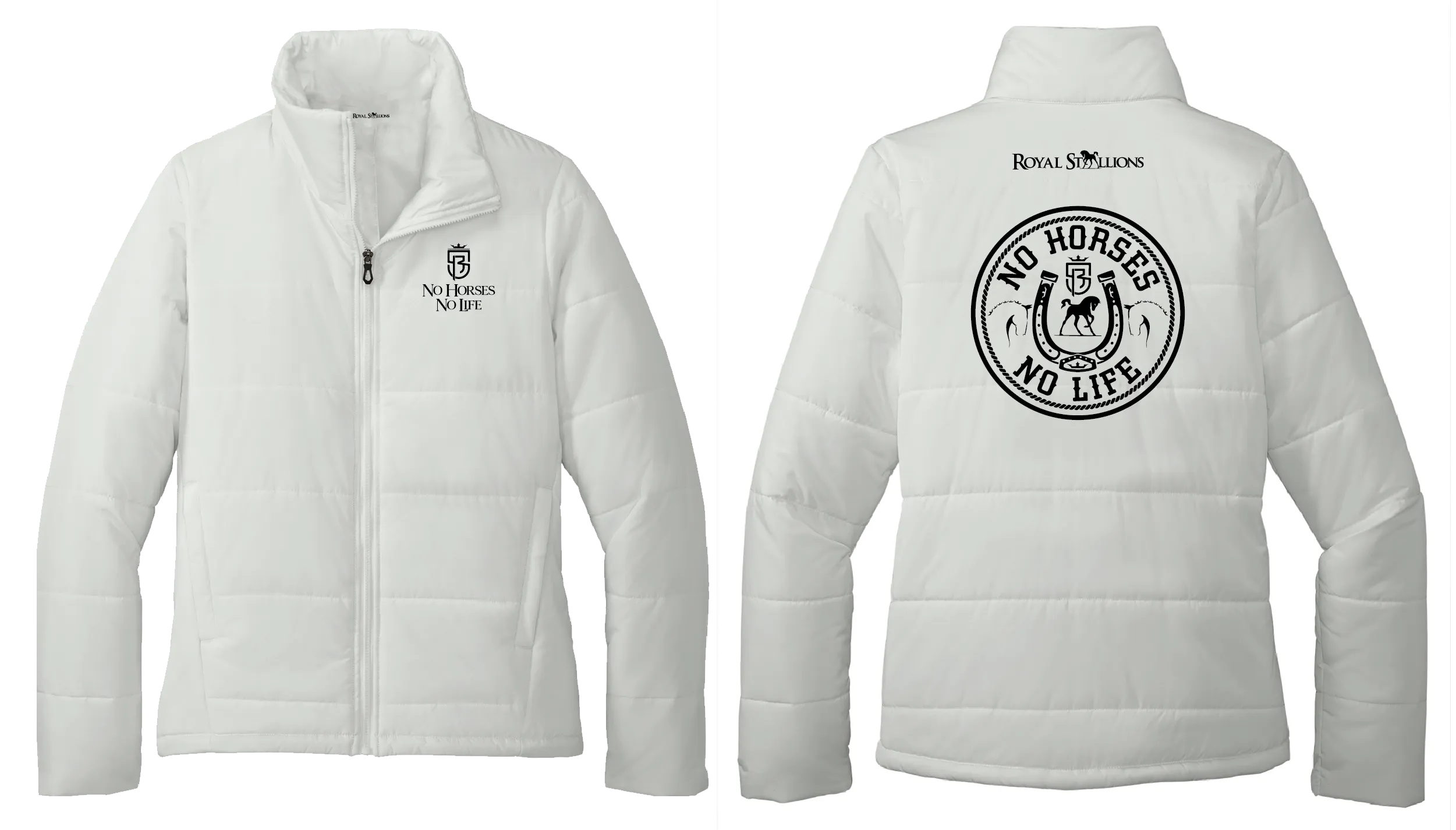Royal Puffer Jacket