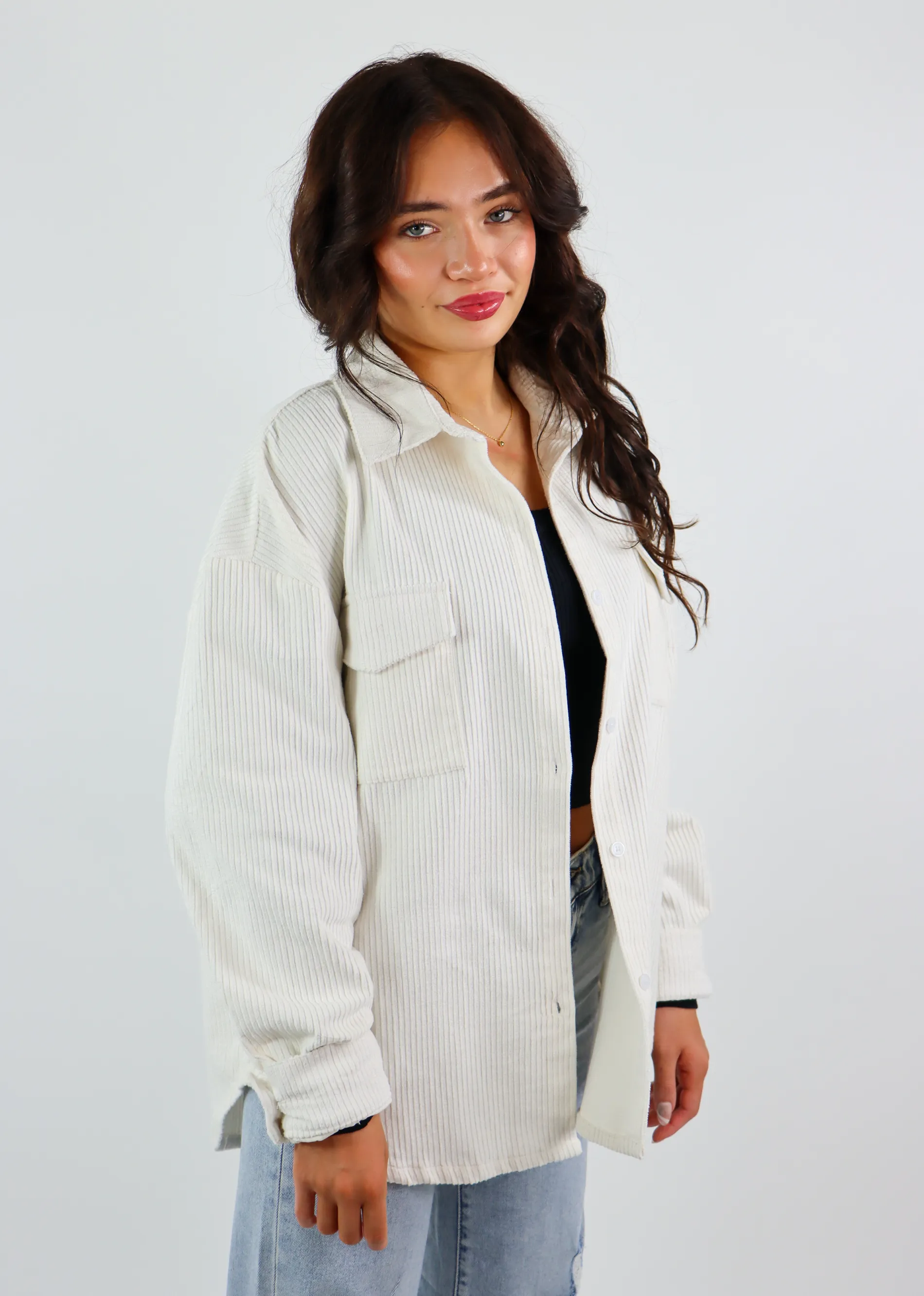Say What You Mean Jacket ★ White