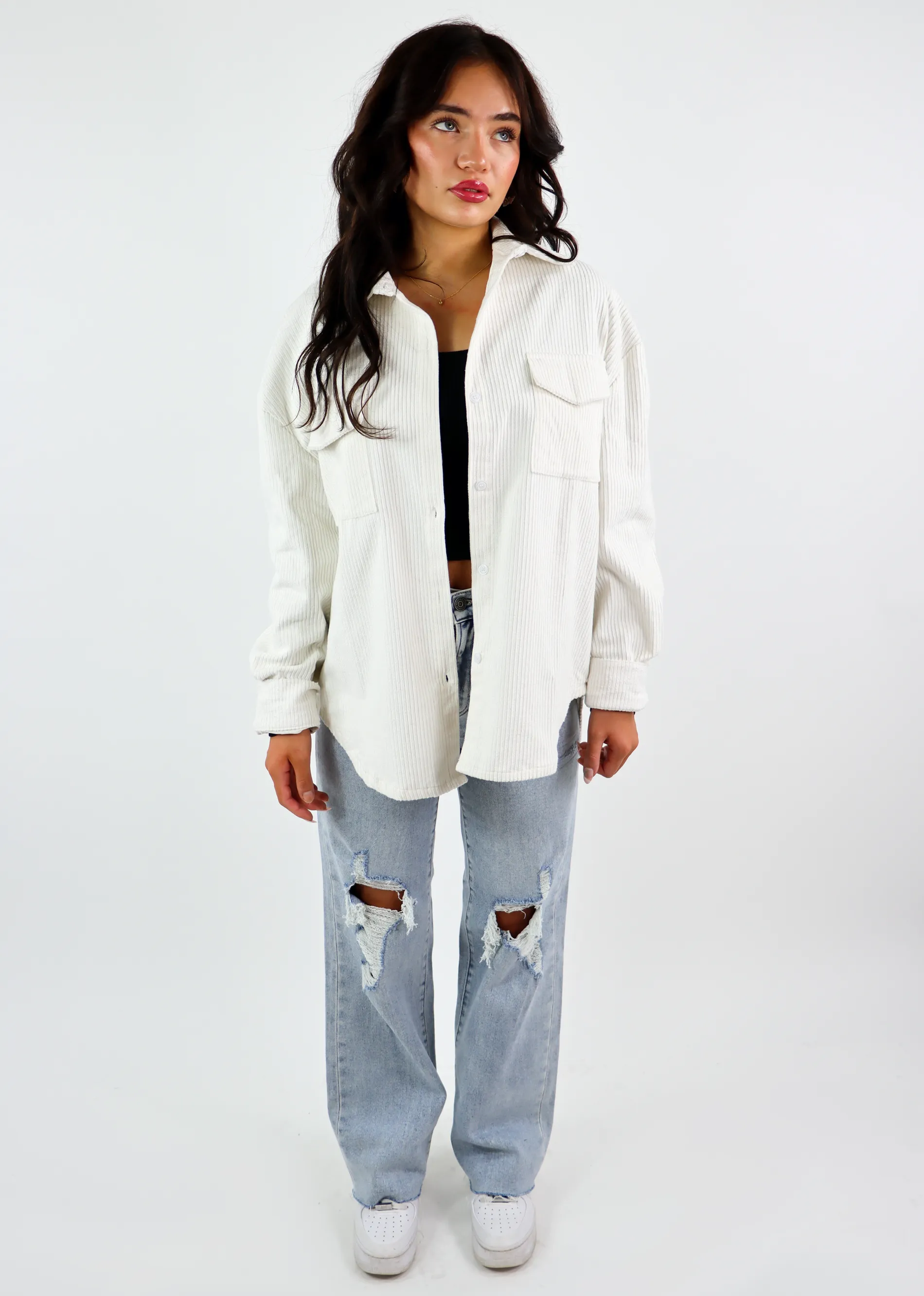 Say What You Mean Jacket ★ White