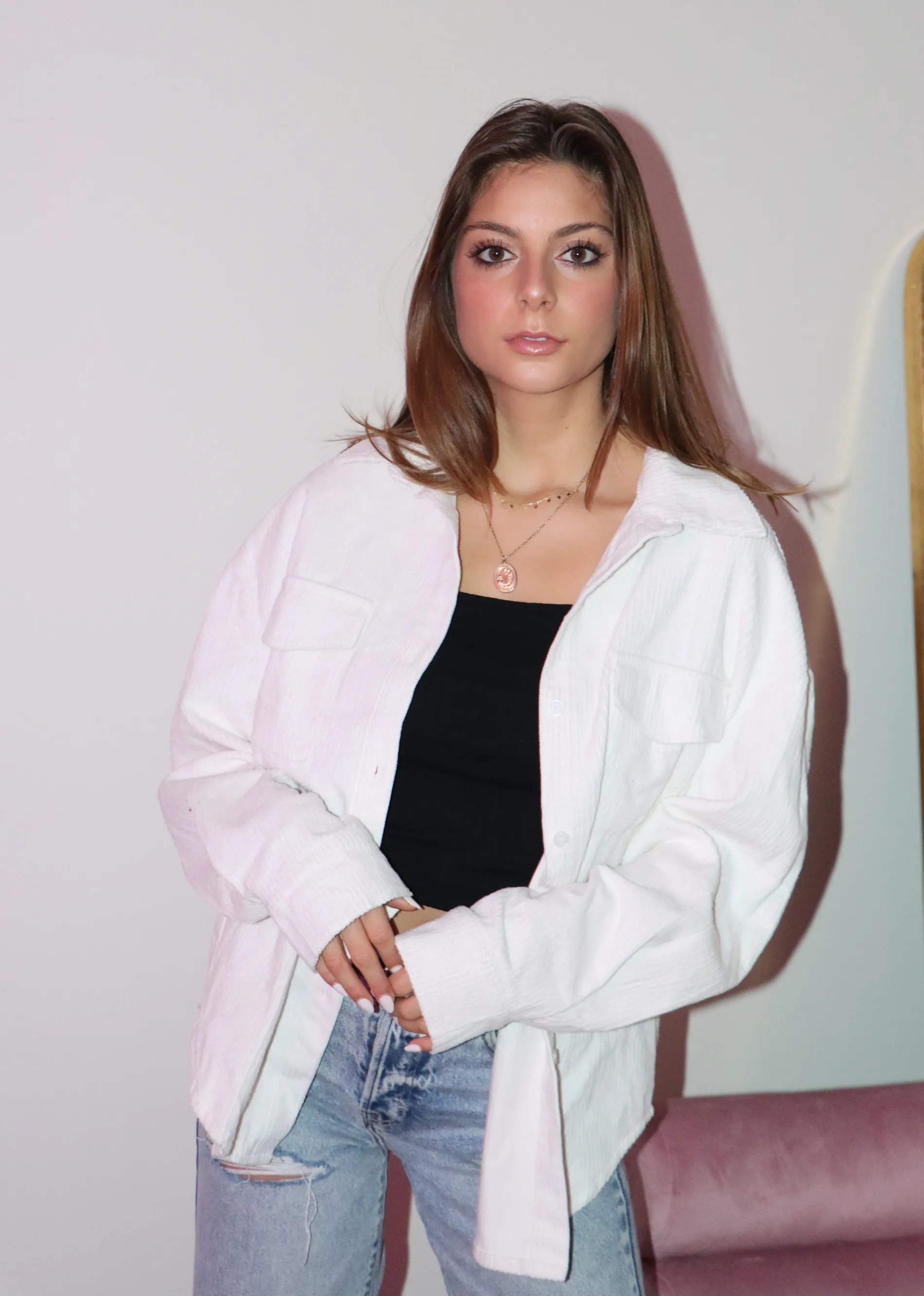 Say What You Mean Jacket ★ White