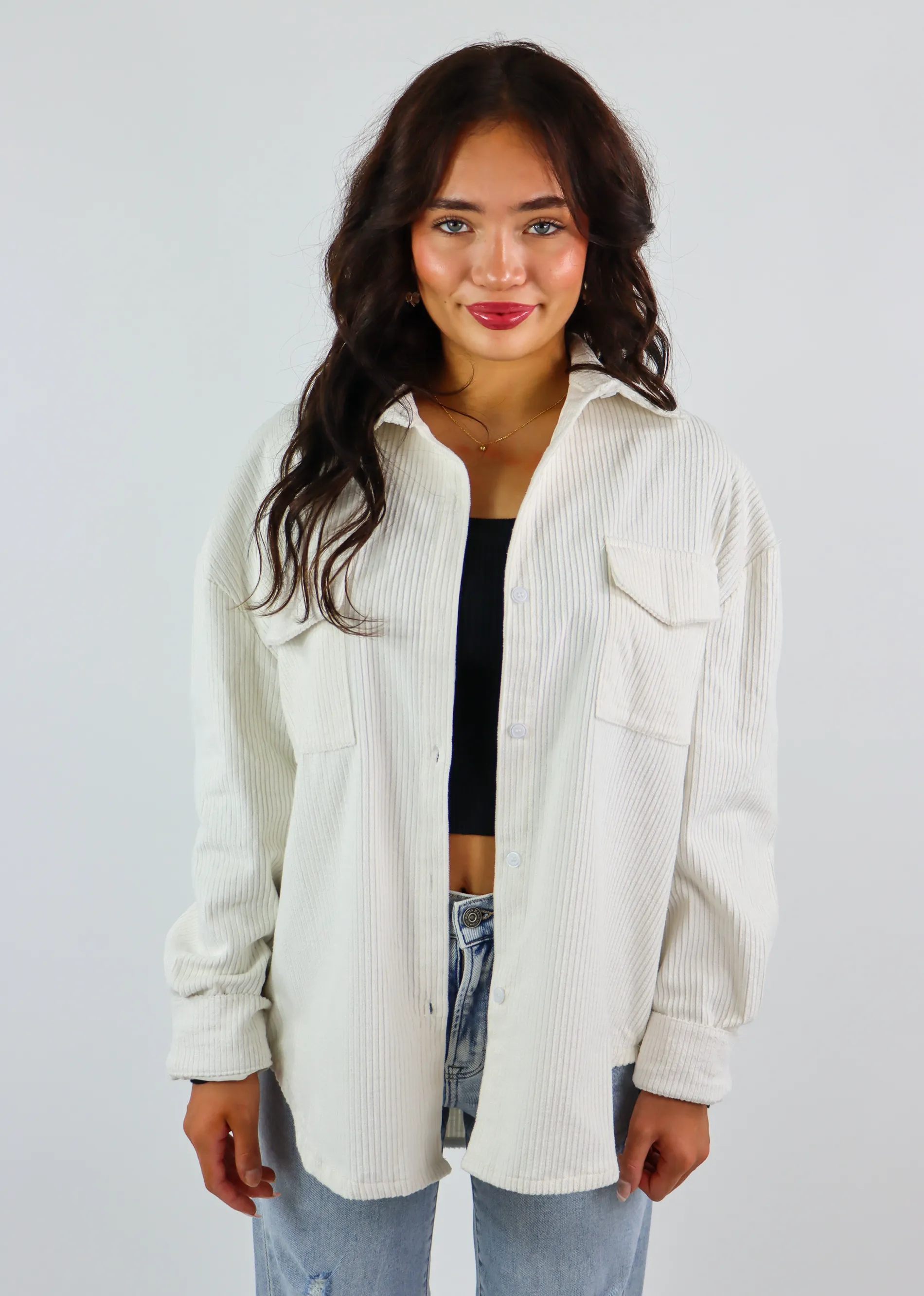 Say What You Mean Jacket ★ White