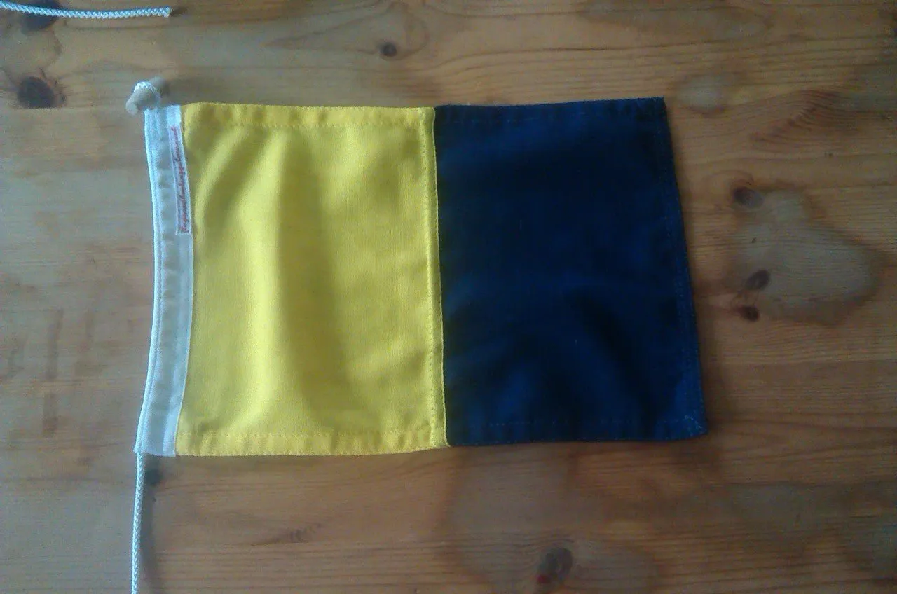Signal code flag KILO