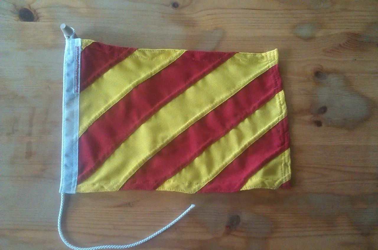 Signal code flag YANKEE