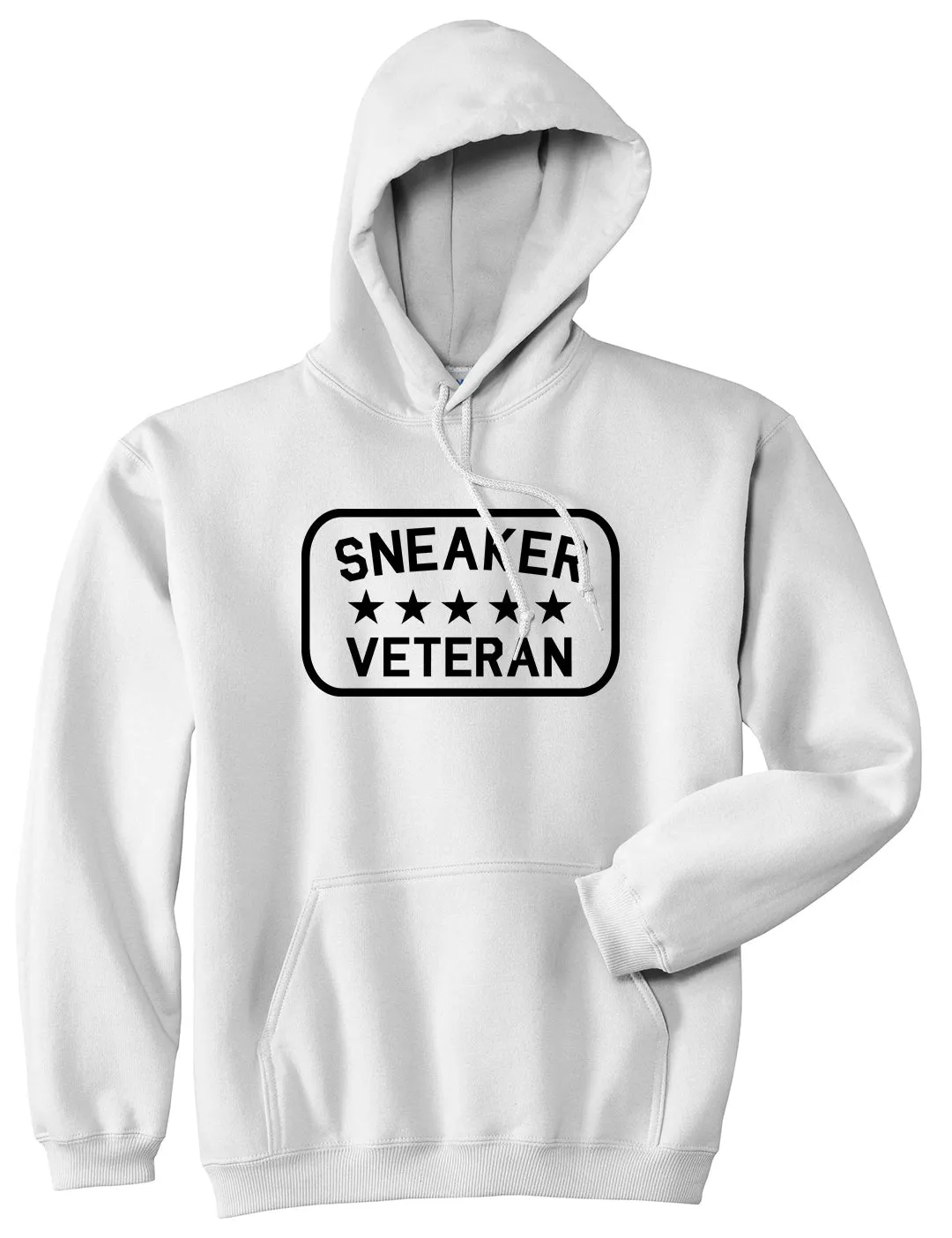 Sneaker Veteran Mens Pullover Hoodie