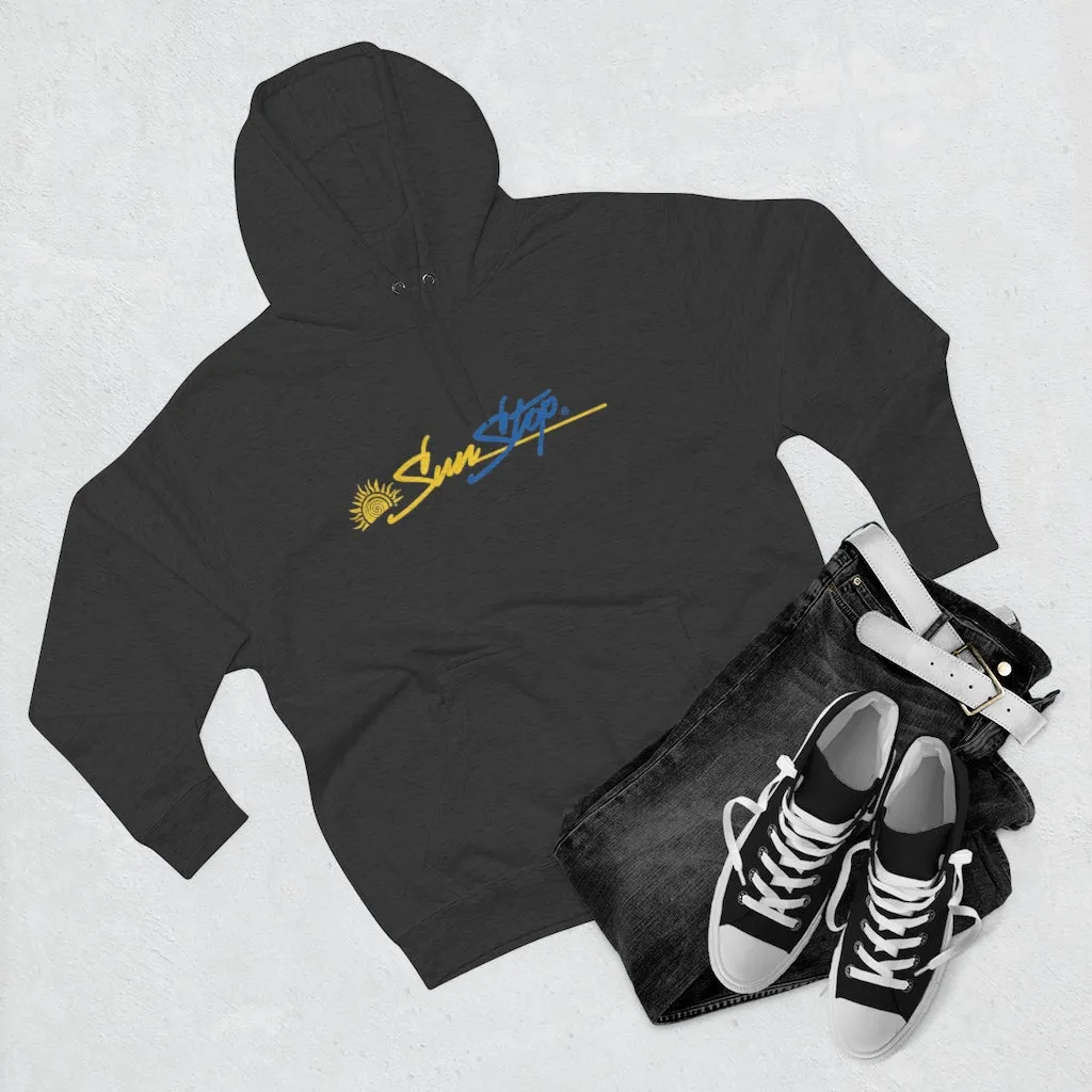 SunStop w/ Sun Unisex Premium Pullover Hoodie