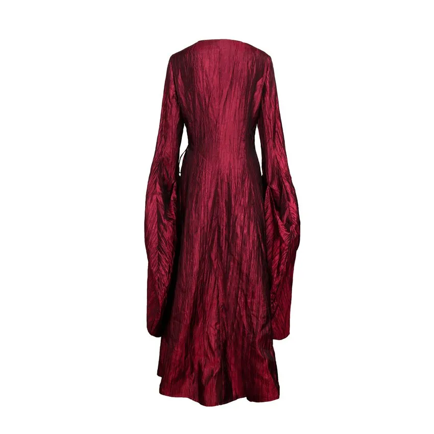 The Red Woman Dress Robe
