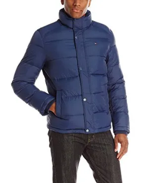 Tommy Hilfiger Men's Classic Puffer Jacket, Navy, Large