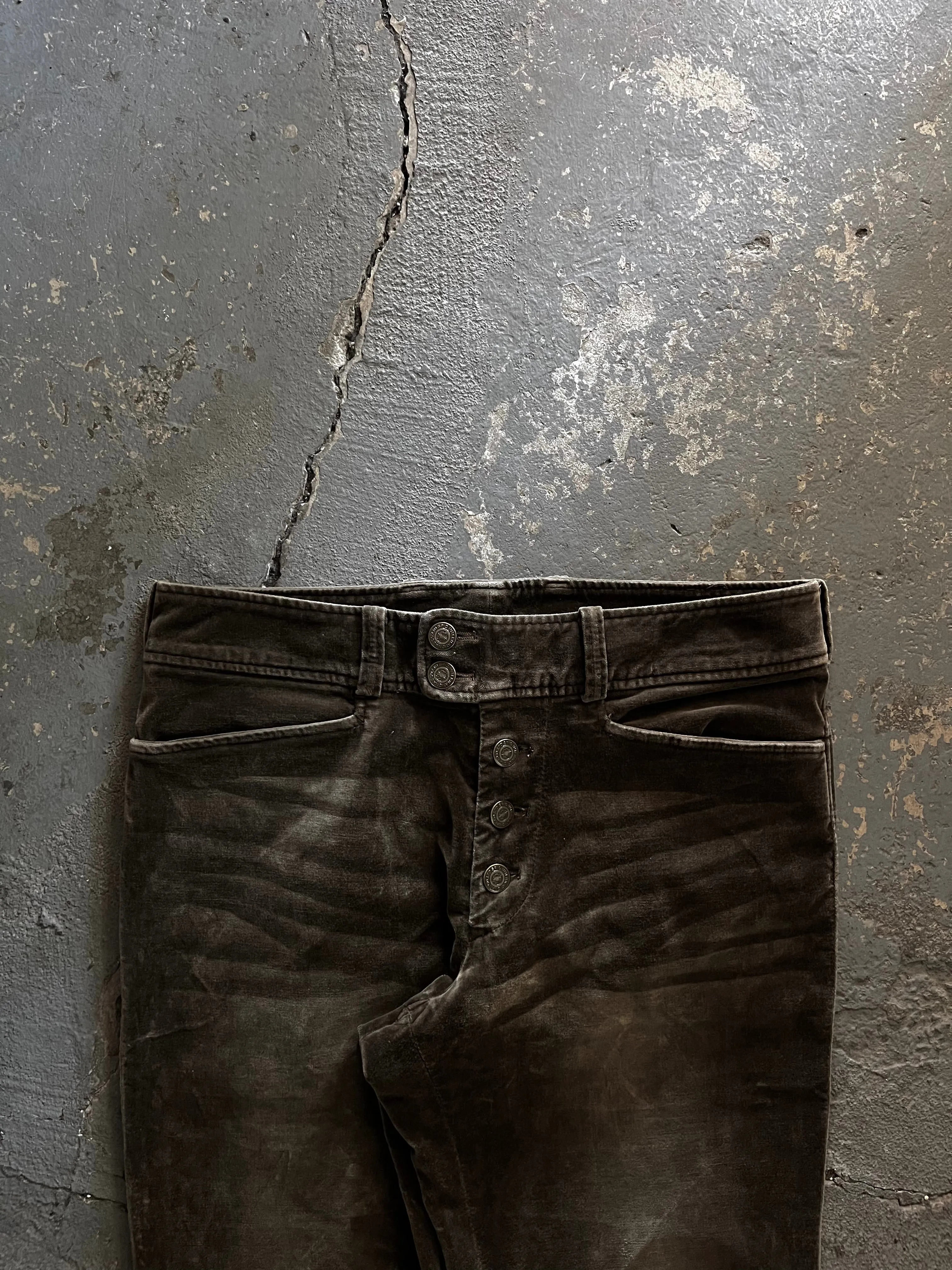 Tornado Mart Velour Flared Pants