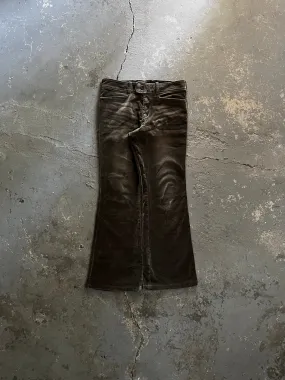 Tornado Mart Velour Flared Pants