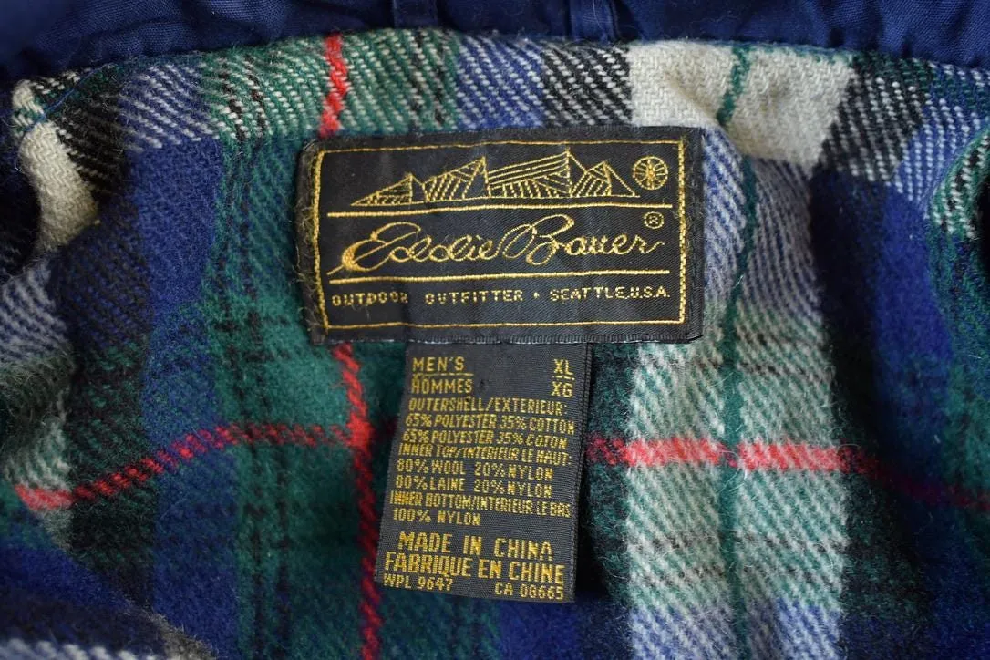 Vintage 1990s Eddie Bauer Blanket Lined Windbreaker Jacket