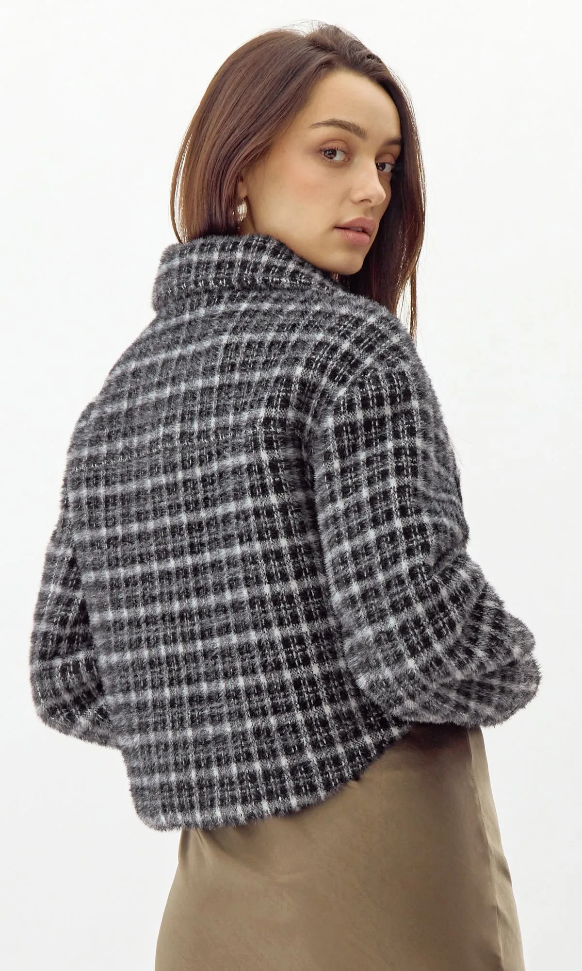 Weston Cropped Knit Shacket