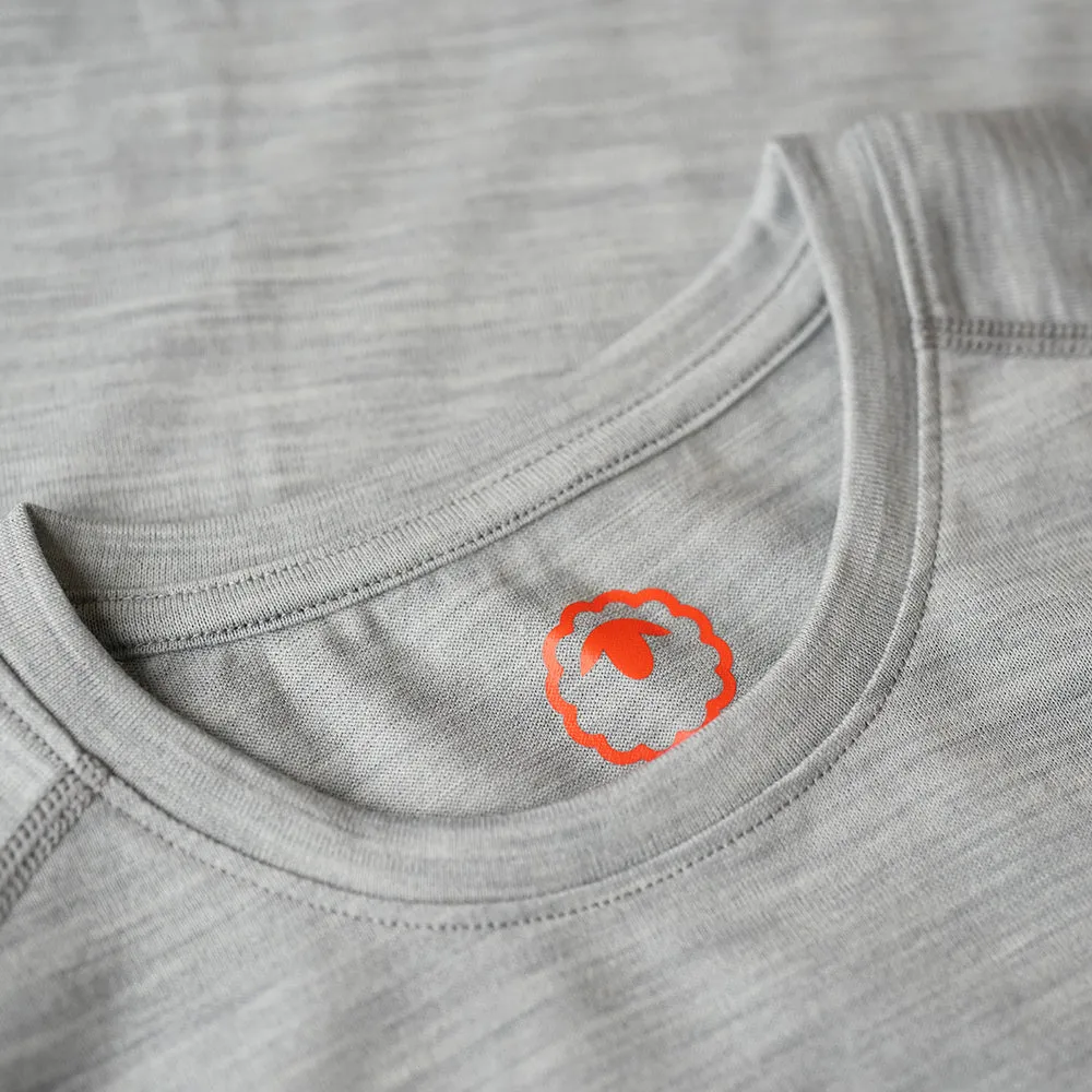 Womens IsoSoft 180 Short Sleeve Crew (Cloud)